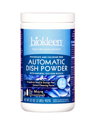 Click here to view larger image BioKleen Automatic Dish Powder 32 oz / 64 Loads